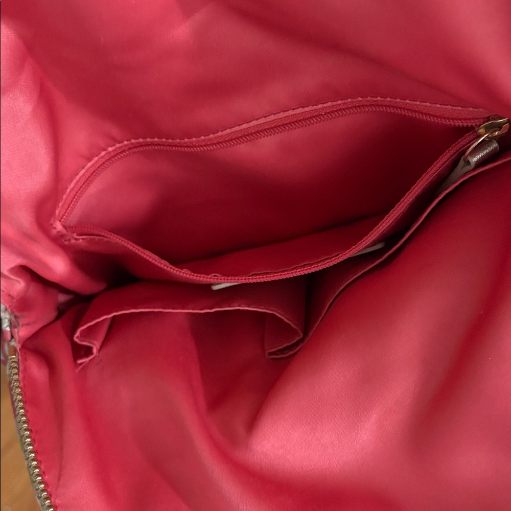 Coach Beige Handbag with Colorful Floral Accents - Picture 4 of 5